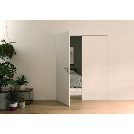 Double Flush Hinged Door Frame